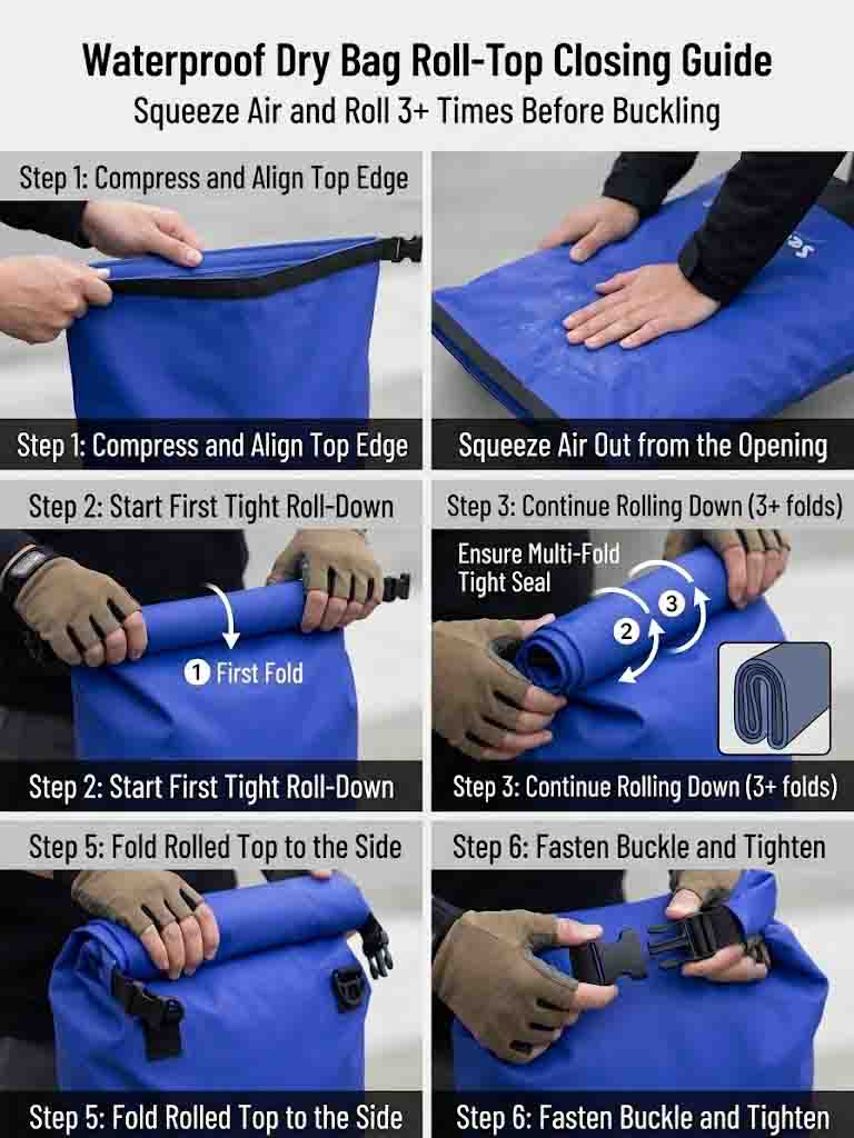 Roll Top Waterproof Dry Bag: Varför den förblir industristandard
