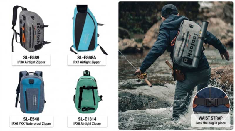 Fishing Sling Bag Tillverkare: Vattentäta selar för redskap och flugfiske